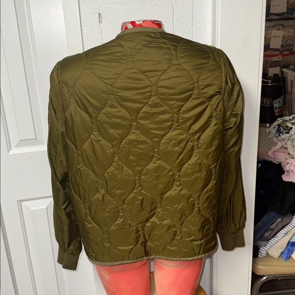 Mother The Inner Lining Faux Fur Color Block Jacket - Picture 5 of 6